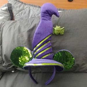 Disney Halloween witches hat mickey headband